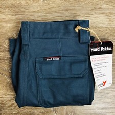 New Hard Yakka Mens UPF 50+ Cargo Work Shorts Gen Y Shorts Drill Size 72 R SSA10
