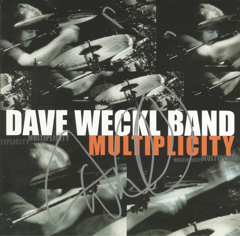 Multiplicity * by Dave Weckl Band (CD, 2005, Stretch) Original Signed