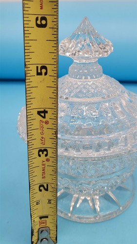 ThriftCHI ~ Crystal Lidded Nut or Candy Dishes (2) - Picture 7 of 9
