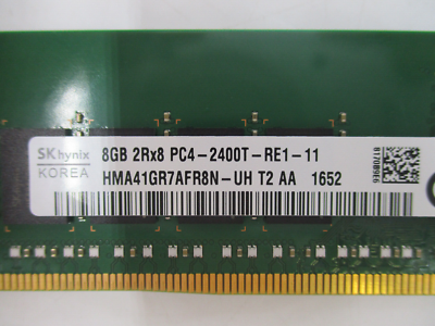 SK Hynix 8GB 2Rx8 PC4-2400T-RE1-11 ECC REG Server Memory