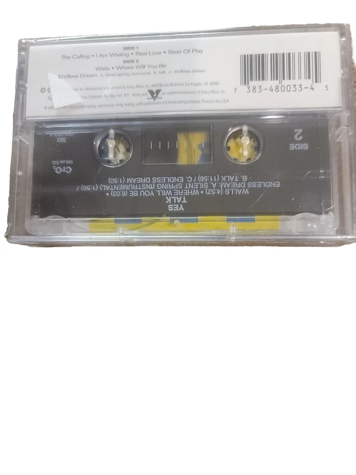 Yes Talk (Cassette Tape, 1994, Victory) Progressive Art Rock, Jon Anderson - Image 3 of 4