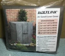 BOLTLINK AIR CONDITIONER COVER 32"L x 32"W x 36"T  Taupe Color NEW