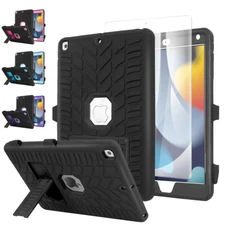 Rugged Shockproof Heavy Duty Stand Case Cover For iPad 9th 8th 7th Gen 10.2 inch