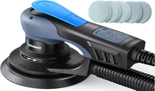 Electric 5.0Mm Random Orbital Sander Brushless, 6Inch 350W Low Vibration Orbital