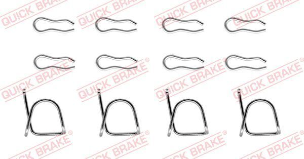 Quick Brake 109-0939 ZubehöRsatz, Scheibenbremsbelag FüR CitroËN Lancia-image