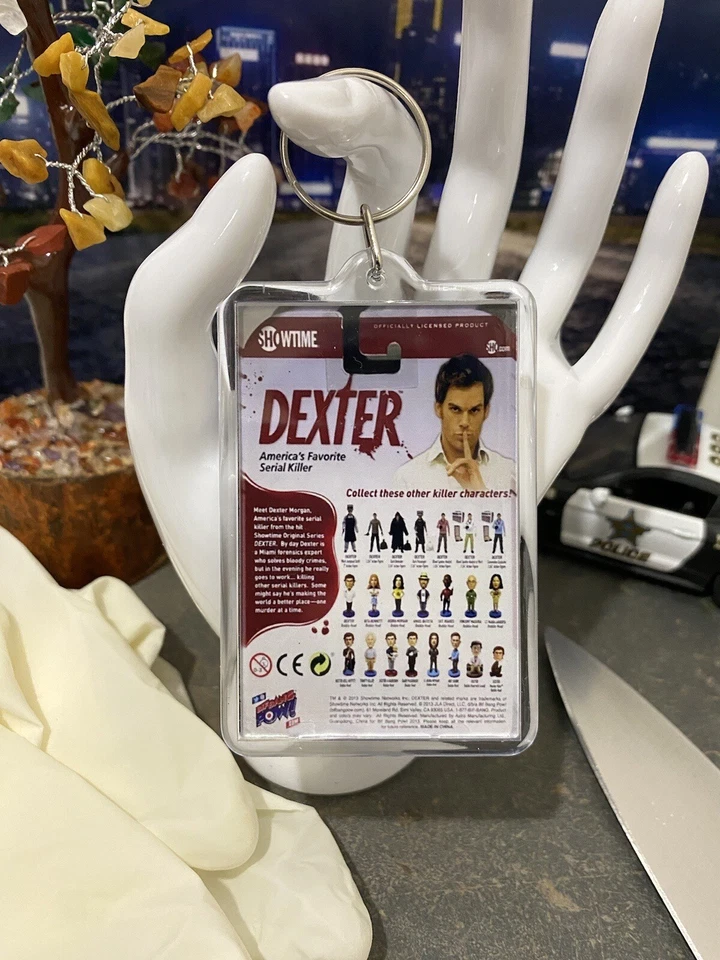 Dexter Morgan Action Figure - Tribute Keychain - Novelty Key Ring - Image 4 of 4