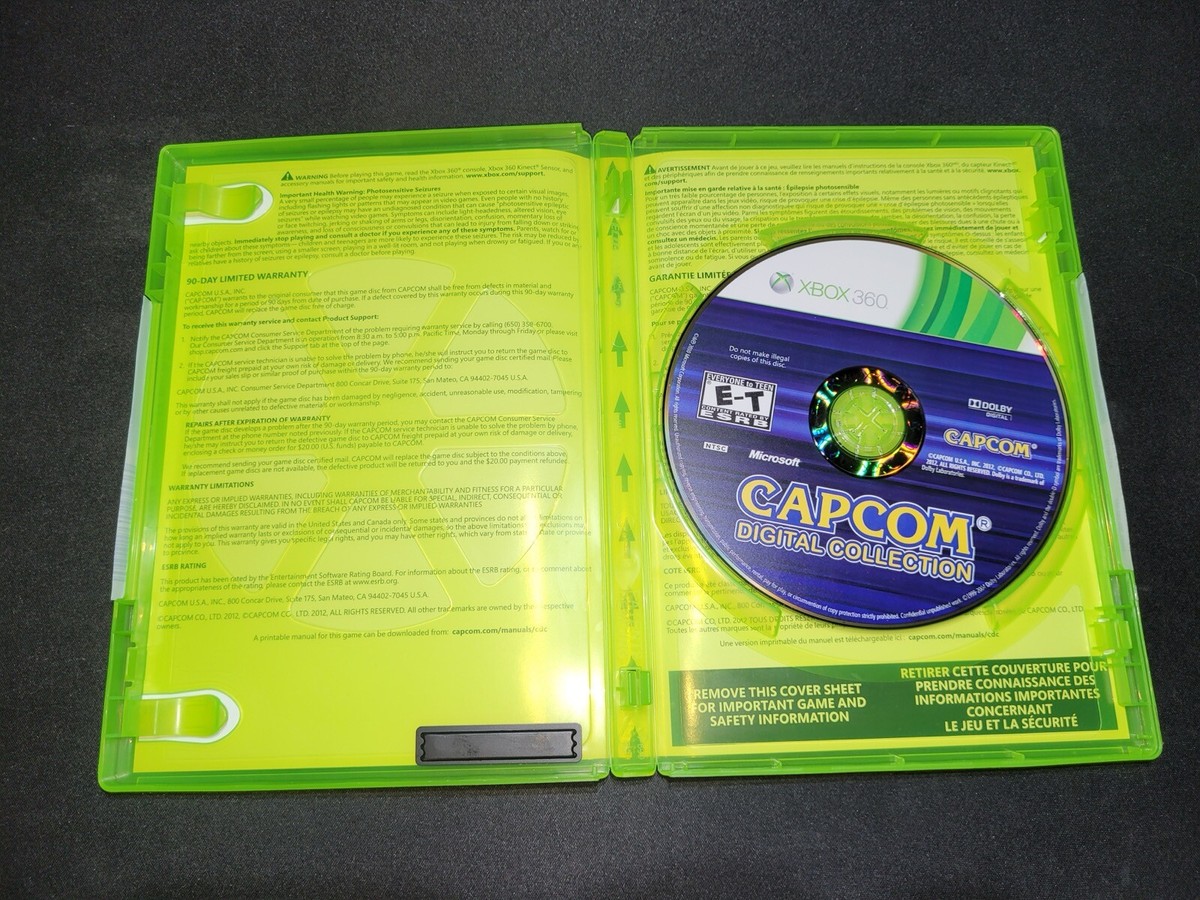 Capcom Digital Collection Microsoft Xbox 360 LN PERFECT Capcom Digital Collection Microsoft Xbox 360 LN PERFECT