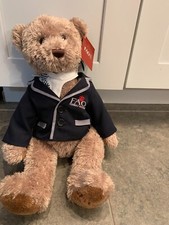FAO Schwarz 2013 Teddy Bear, Prep Jacket, w/tags