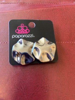 Paparazzi - Destination Unknown Black CLIP-ON Earring
