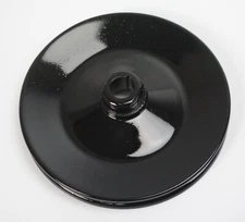Saginaw Black Power Steering Pulley Single V Groove GM Keyway Chevy