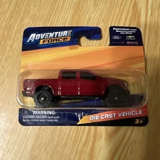 Adventure Force Ford Raptor Dark Red Pick-Up Truck Scale 1/64