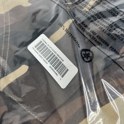 ウォームアップウェア Supreme Zip Up Hooded Sweatshirt \"Brown\" Supreme Thermal Zip Up Hooded Sweatshirt L Brown Camo Cotton Mens