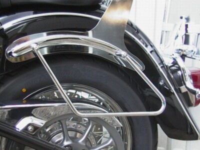 Fehling 7560 Packtaschenbügel L+R Chrom für Yamaha Wild Star XV1600 Road Star