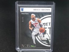 BRUCE BROWN 2018-19 PANINI NOIR ASSOCIATION EDITION RC #D 60/85