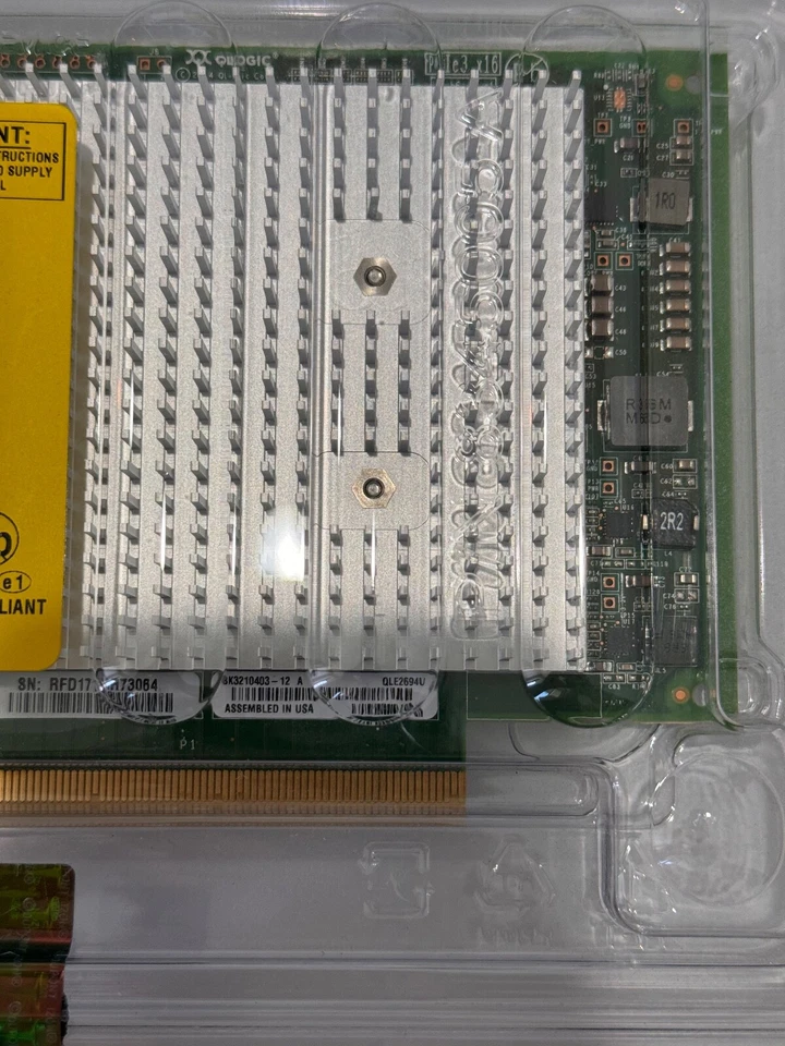 QLogic QLE2694-SR 16Gb 4 Port FC PCIe Gen3 x16 HBA High Performance BK3210403-12 - Image 2 of 3