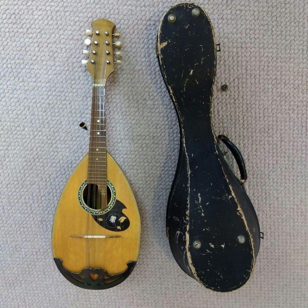 SUZUKI Mandolin No.203 1962 Vintage Musical Instrument Used