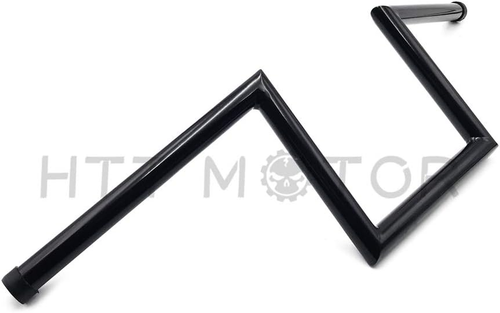 HB06-BK Black 25Mm 1 Inch Handlebar Are Z Style That Feature Early Chopper Styli - Picture 2 of 6