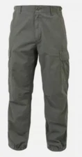 Rothco 4387 Vintage Stlye (Washed Out ) Vietnam Fatigues -Olive Drab100% RipStop