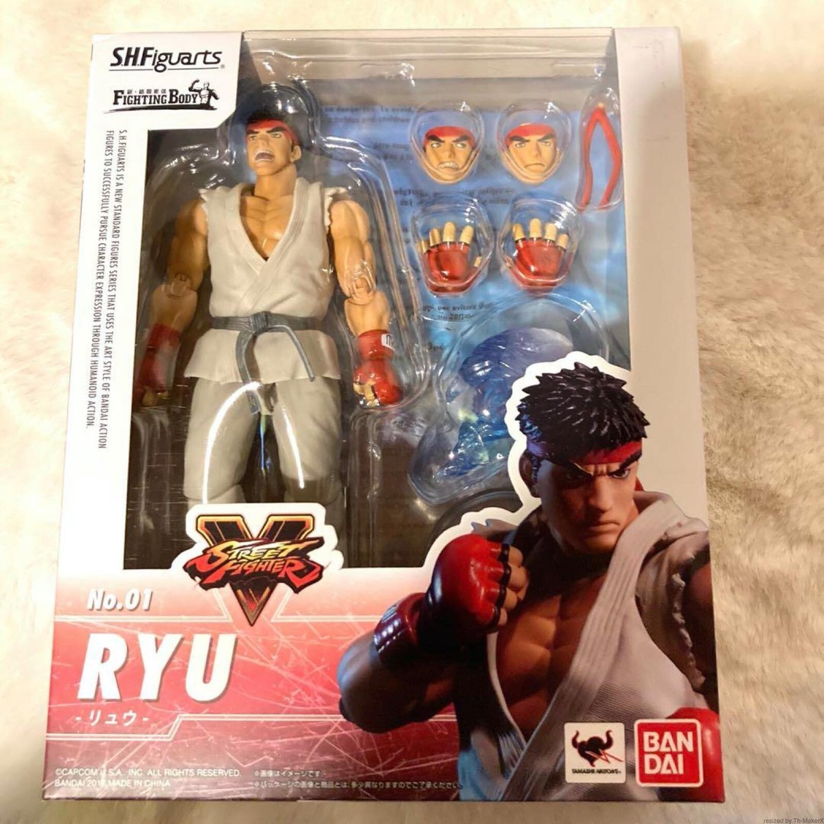 ストリートファイター5 Ryuフィギュア中古美品 FIG]リュウ 「ストリートファイター」 ミックス・メディア 1/4