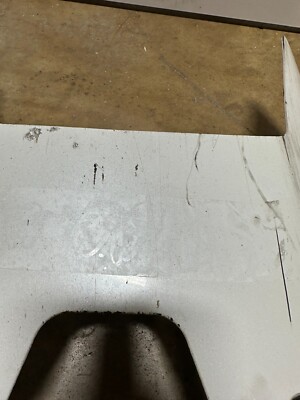 12-22 KAWASAKI ZX14 OEM LOWER BELLY PAN FAIRING AND BRACKETS WHITE