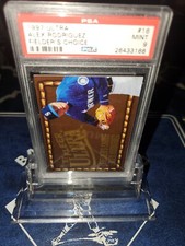 1997 Fleer Ultra Fielder's Choice Leather ALEX RODRIGUEZ LOW POP~see scan POP 3!
