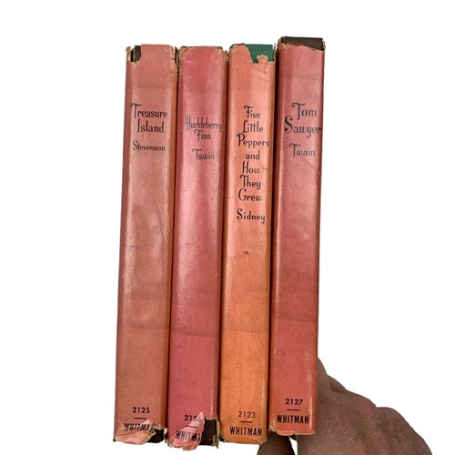 Whitman hardcover book Tom Sawyer Huckleberry Finn ... lot 4 - Picture 2 of 8