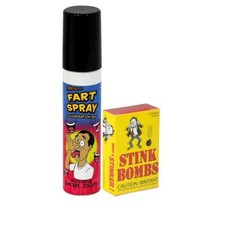 Fart Spray Stink Bomb Combo