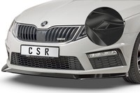 Csr Cup-Spoilerlippe Abs Carbon Look Mit Abe FüR Skoda Octavia Iii (5E) Rs