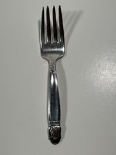 Antique Holmes  Edwards IS Silver Plated Baby Toddler Children  s Fork