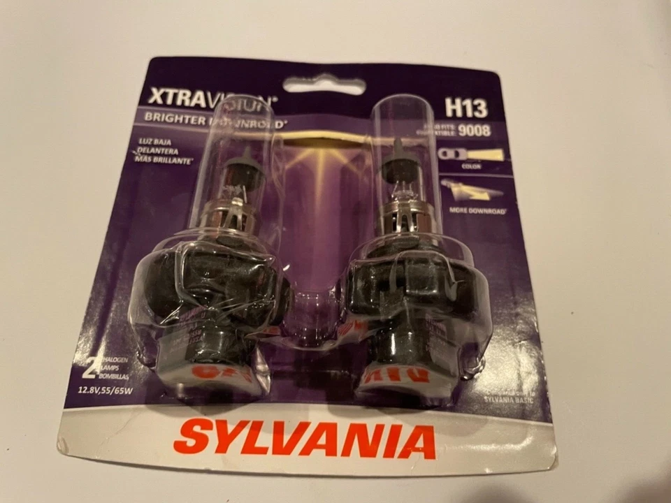 Sylvania XtraVision H13 Brighter Downroad 2 lámparas halógenas 9008 Foto 2 de 4