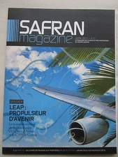 6/2011 SAFRAN MAGAZINE 10 SALON BOURGET CFMI LEAP X BIOMETRIE SECURITE CONTROLE