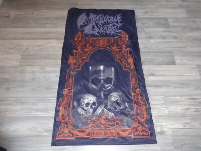 Mortuary Drape Flag Flagge Textil Poster Master's Hammer