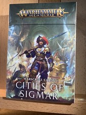 WARHAMMER AGE OF SIGMAR WARSCROLL CARDS -CITIES OF SIGMAR