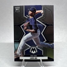 2022 Mosaic Luis Gil RC New York Yankees base Rookie Card. rookie card picture