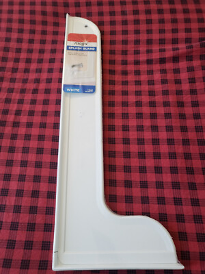 Magic brand Splash Guard Wall Large Keeps Water in Tub Peel & Stick Application