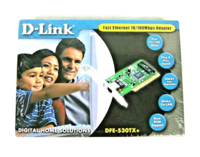 D-Link DFE-530TX+ 10/100 Mbps Fast Ethernet PCI Adapter