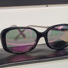 COACH HC8278 Sunglasses Black One Size COACH Pattern Temple Design