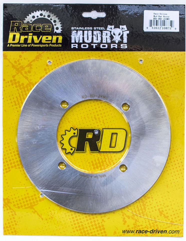 Rotores de freno y pastillas de freno MudRat para Polaris RZR 800 Razor EFI 08-14 delantero trasero Foto 4 de 4