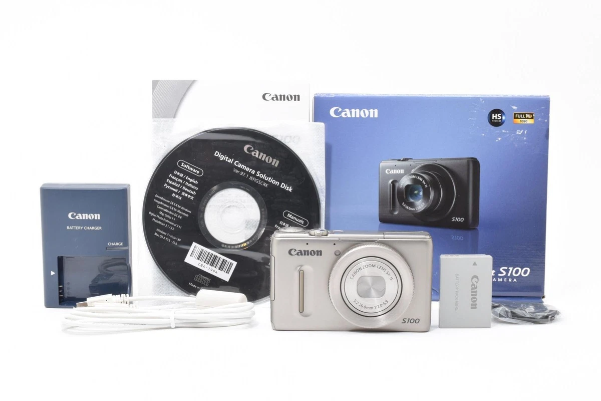 Preços baixos em Câmeras digitais Canon PowerShot S100 | eBay