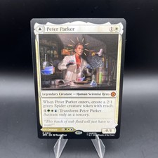 1x Peter Parker / Amazing Spider Man - MTG Spider-Man Mythic Regular
