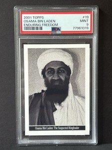 Osama Bin Laden Rookie Card for sale