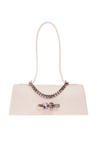 Alexander McQueen - Women - ‘Jewelled’ leather bag - Pink