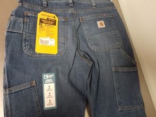 Carhartt Women's Relaxed Fit Double-Front Work Jean BD5110-NWT