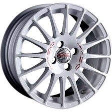 ALUFELGE OZ RACING SUPERTURISMO WRC FUR VOLKSWAGEN GOLF II 6X14 4X100 RACE WHIT