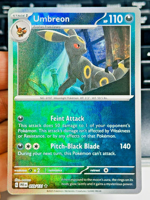 Pokemon SV8.5 Prismatic Evolutions NM PICK!1-131 Pokeball & Master Ball Reverse 