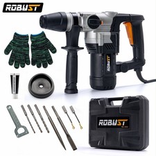 Robust 1250W 26MM Rotary Hammer Drill, 2-Func...