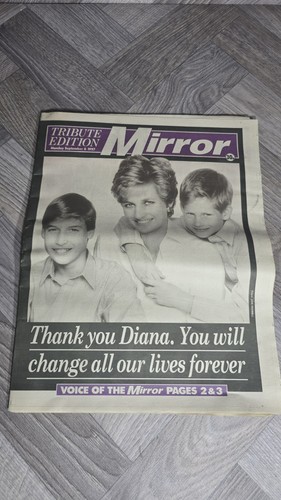 Mirror Princess Diana Tribute edition Monday September 8 1997 - Picture 2 of 5