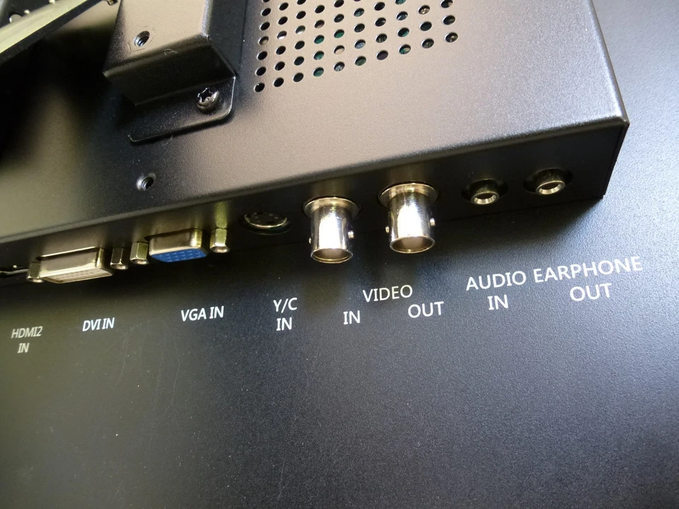 21,5" Metall Zoll Industrie Monitor Medical Monitor 12V SDI HDMI DVI USB VGA - Bild 3 von 4