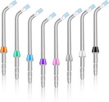 8 Pieces Compatible with Waterpik Replacement Flossers Replacement Tips, Classic