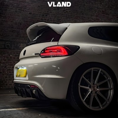 SMOKE LED Tail light For Volkswagen Scirocco MK3 09-14 W/Animation &Sequential